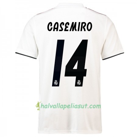 Jalkapallo Pelipaidat Real Madrid Casemiro 14 Kotipaita 2018-2019 Lyhythihainen